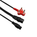 Dell Wyse Power Cable 2.8M Iec + (1 X Kettle +1 Clover) With Dedicated Red Plug