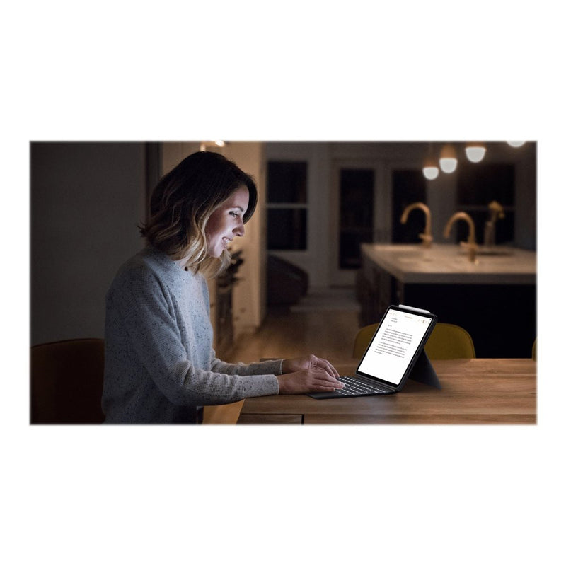 Logitech Combo Touch For Ipad Pro 11-Inch (1St, 2Nd, 3Rd And 4Th Gen)-Grey-Us-N A-N A-Intnl-973-Emea