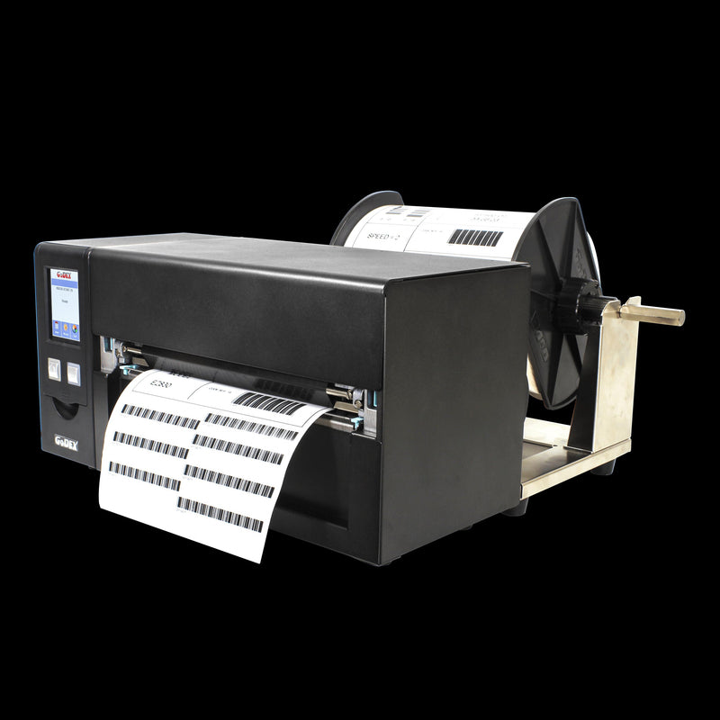 Godex Hd830I Thermal Transfer Industrial Printer 300Dpi Us&Eu 4 Ips 300M Ribbon