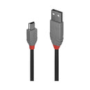 Lindy Usb2.0 Type-A To Mini-B Cable - Anthra Line - 0.5M