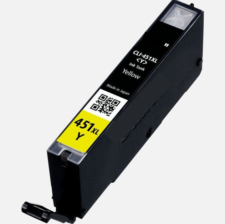 TopJet Compatible Canon Ink PGI-451 for use with iP7240 MG5440 MG5540MG5640 MG6340MG7140 MG7540 Yellow Inkjet Cartridge