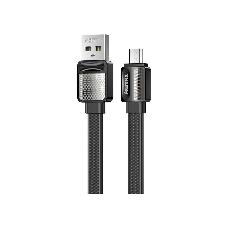 Remax 1M Flat Usb To Micro Cable Black (Rc-154M)