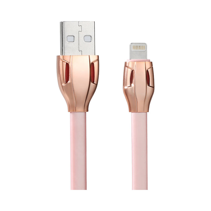Remax Laser 1M Usb To Lightning Cable - Rose Gold