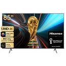 Hisense 85 Inch Direct Led Uhd Smart Tv – Resolution 3840 × 2160, Native Contrast Ratio 6000:1, Viewing Angle (Horiz Vert) [Degrees] 178 178, Built-In Wi-Fi 802.11B G N, Ethernet Lan Port (Rj45 Connector), 3X Hdmi Inputs, 2X Usb Ports, Retail Box , 4 Y...