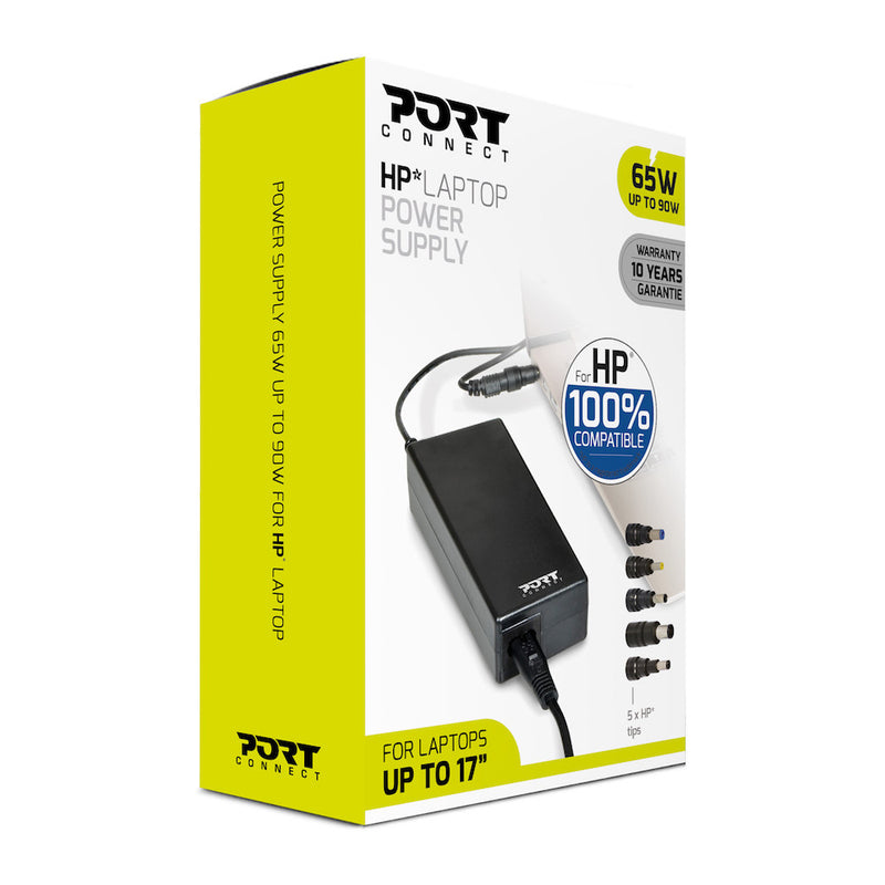 Port Connect 65W Notebook Adapter Hp