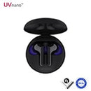Lg Tone Free Hbs-Fn6 Bluetooth Wireless Stereo Earbuds With Uvnano Charging Case And Meridian Audio (Black)