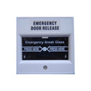 Breakglass White Single Pole