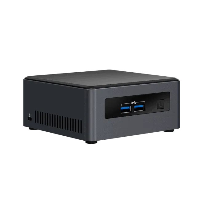 Intel Nuc L6 - I7-10710U 6 Core Uhd Graphics M.2 & 2.5'' Drive Bay Dual Ddr4-2466 1.2V So-Dim Hdmi Usb-C (Dp1.2) 3 X 4K D
