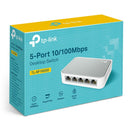 Tp Link Tl Sf1005D 5 Port 10 100Mbps Desktop Switch 1 Year Limited Warranty