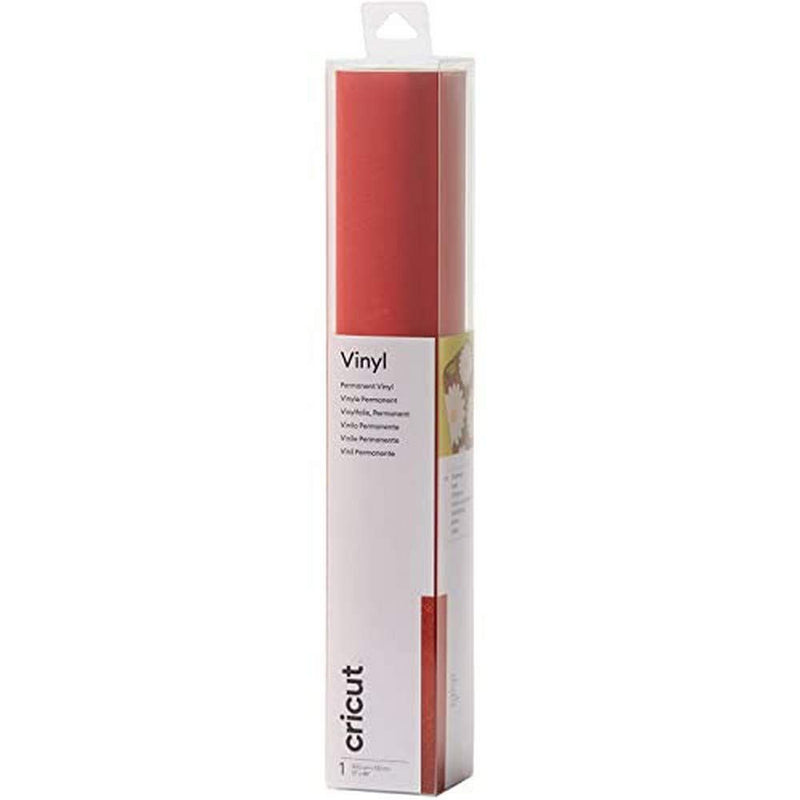 2007739: Cricut Shimmer Vinyl 30X120Cm (Red)