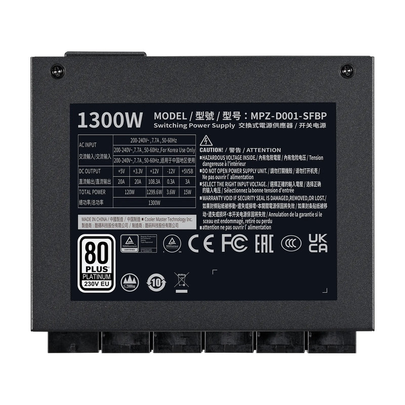 Cooler Master Cm Psu Sfx Plat 1300W