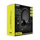 PORT STEREO HEADSET WITH MIC OFFICE USB-Executive