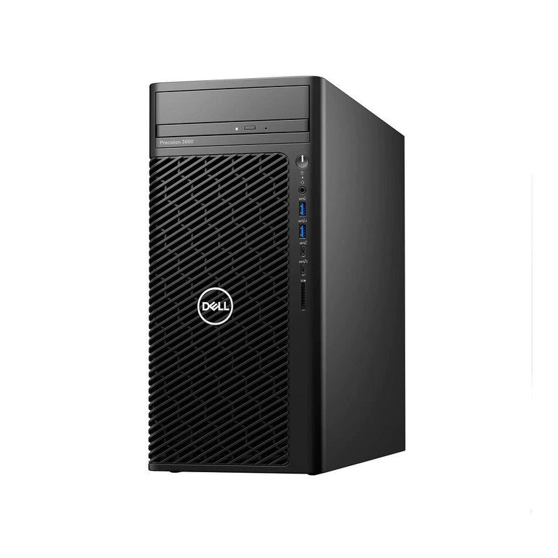 Dell Precision T3660: I7-12700, 16Gb Ddr5, 1Tb Pcie Ssd, Nvidia T600 4Gb, Usb Optical Mouse, Win 10 Pro With Win 11 Pro License, 3Yr Pro Support