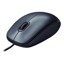 Logitech M100 Corded Usb Mouse, Grey