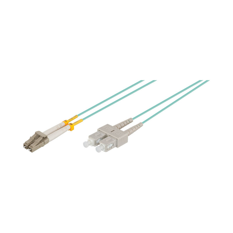 Fibre Duplex Sc Lc Om3 (50 125) Lsoh Cable - 2M