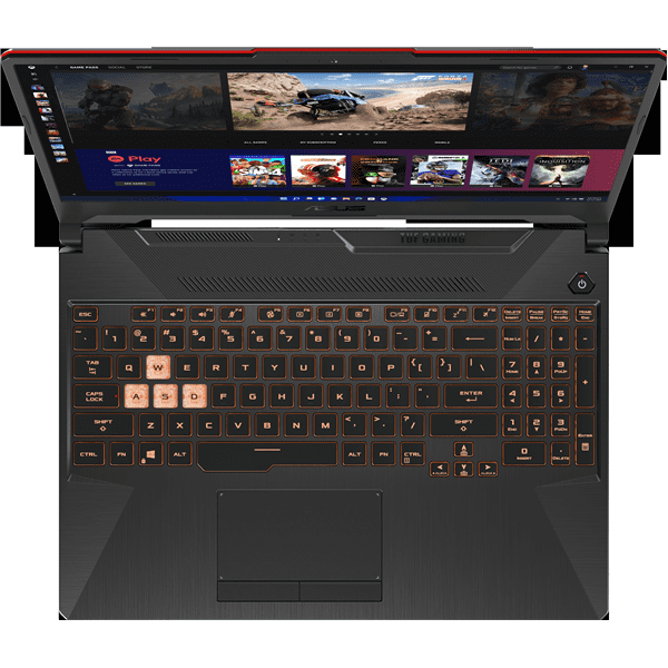 15.5'' FHD/ I5-10300H/ DDR4 8GB/ 512GB M.2 PCIE 3.0 SSD/ NVIDIA GeForce GTX 1650/ WIN11 HOME/ 1YR PUR/ BLACK/ Asus TUF Gaming