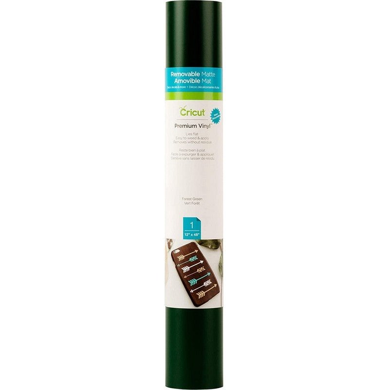 Cricut Premium Vinyl Removable 30.5 Cm X 122 Cm (Forest Green)