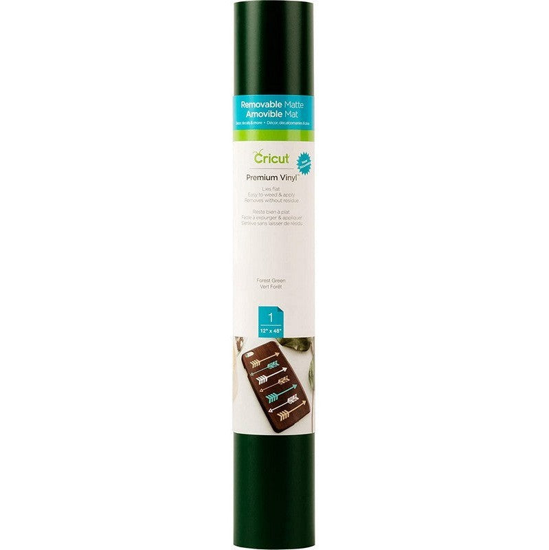 Cricut Premium Vinyl Removable 30.5 Cm X 122 Cm (Forest Green)