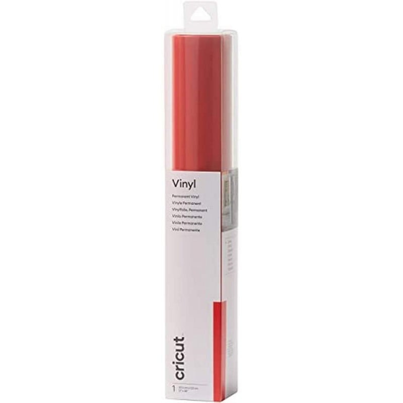 Cricut Premium Vinyl Permanent 30X120Cm (Tomato Red) .