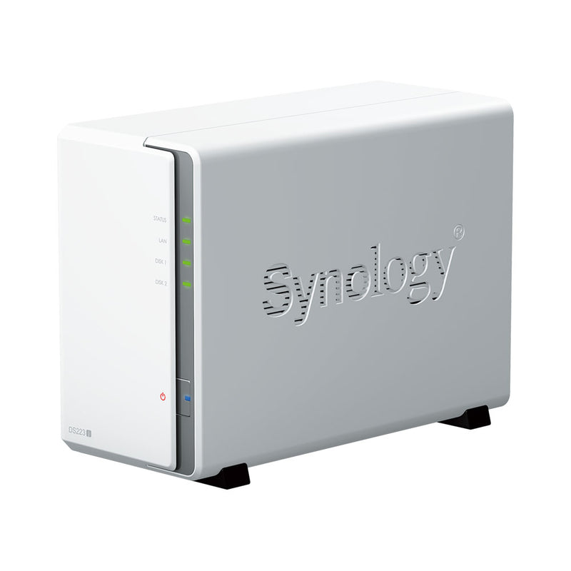 Synology Diskstation Ds223J 2-Bay Nas - 512Mb Ram, Realtek Rtd1619B Cpu, No Hdd