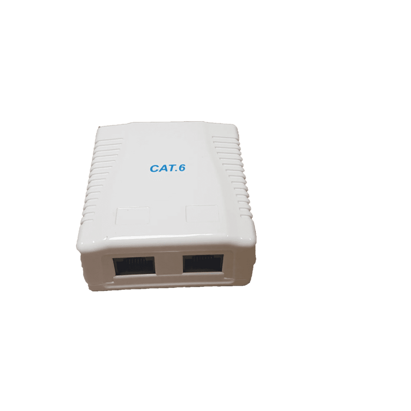 Rct- Cat6 Wallbox Dual Port