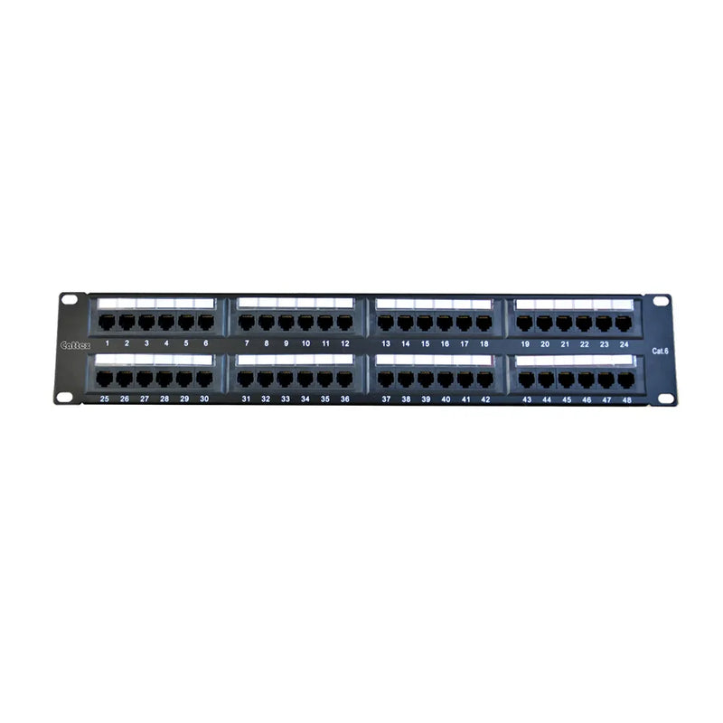 Rct 48 Port Cat6 Utp Patch Panel - 110 Style