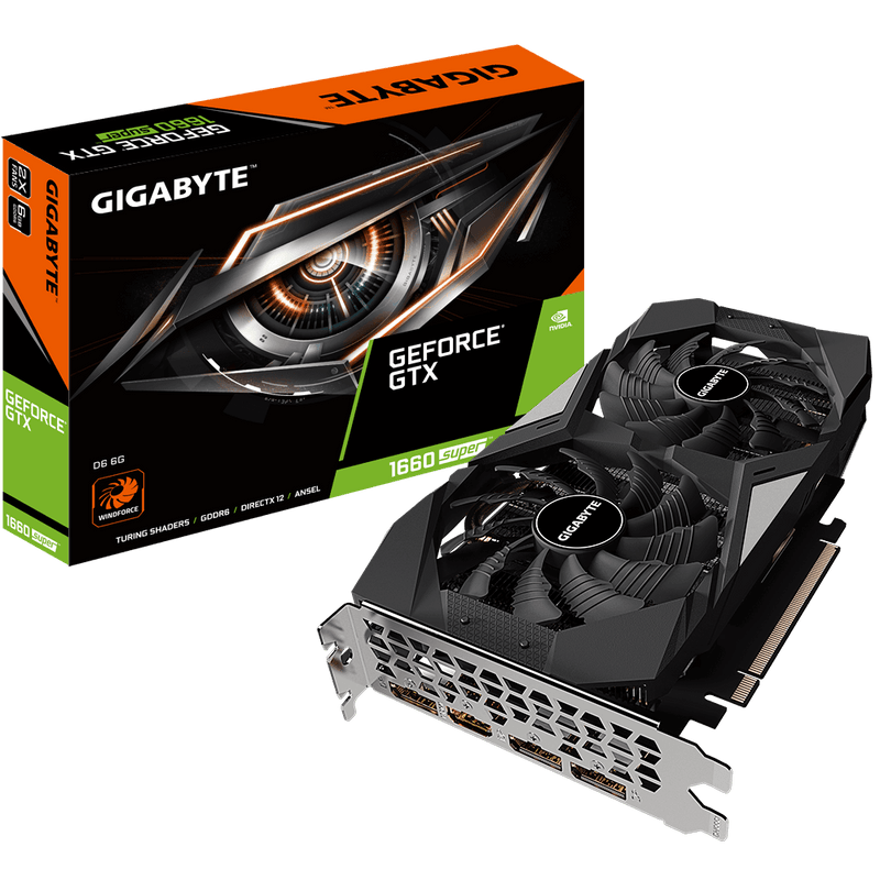 Gv N166sd6 Gigabyte Geforce Gtx 1660 Gb Super Gigabyte Nvidia