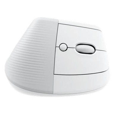 Logitech Lift Vertical Ergonomic Mouse - Off-White Pale Grey - 2.4Ghz Bt - N A - Emea - On+Offline,B2C