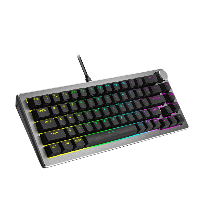 Cooler Master Cm Kb Ck720 Black Brown Switches Swappable Switches Enthusiast Grade Dampening Foam Silicon Layer