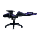 Cooler Master Caliber R1S Gaming Chair Purple Camo Recline Height Adjust Head And Lumbar Pillows Premium Materials Ergo