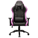 Cooler Master Caliber R2 Gaming Chair; Black And Purple; Recline; Height Adjust; Head And Lumbar Pillows; Premium Materials; Erg
