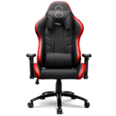 Cooler Master Caliber R2 Gaming Chair Red Recline Height Adjust Head And Lumbar Pillows Premium Materials Ergo