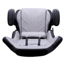 Cooler Master Caliber R2C Gaming Chair  Grey Fabric  Recline  Height Adjust  Head And Lumbar Pillows  Premium Materials  Ergo