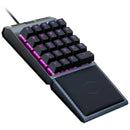 Cooler Master CP-01 24 CherryMX RED Switch USB RGB ControlPad With Fully Programmable Dedicated Macro Keys And Wrist Rest And On-The-Fly Lighting Control - Gunmetal Black Colour