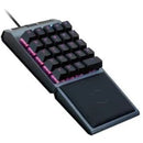Cooler Master CP-01 24 GateronMX RED Switch USB RGB ControlPad With Fully Programmable Dedicated Macro Keys And Wrist Rest And On-The-Fly Lighting Control - Gunmetal Black Colour