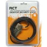 Rct Nl-N03Ka 4 Digit Notebook Security Lock With Kensington Security Slot Adaptor For Notebook Without Lock Slot - 1.5M