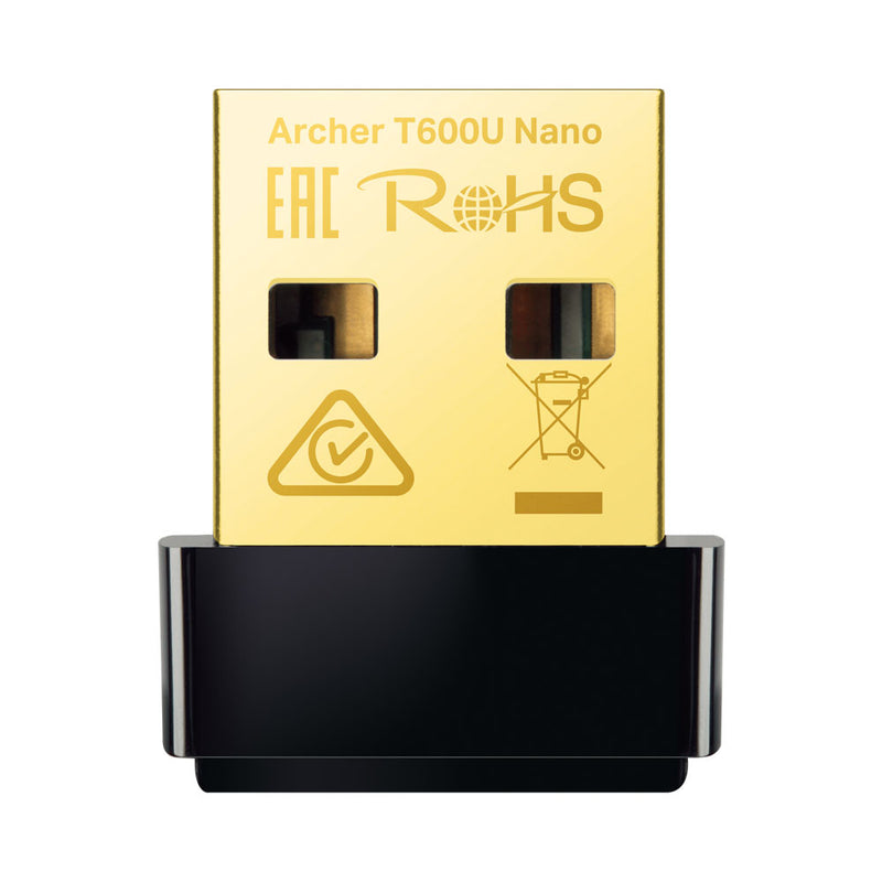 Tp-Link Ac600 Nano Wireless Usb Adapter (Archer T600U Nano)