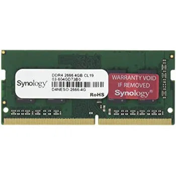Synology Ddr4 Ram Module (Ddr4-2666 So-Dimm) For: Rs820Rp+ Rs820+ Ds720+ Ds420+ Ds2419+ Ds1819+ Dva3219 Ds1618+
