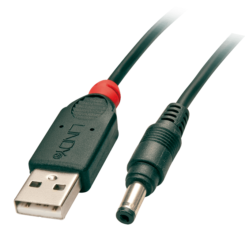 Lindy 1.5M Usb To 4.8 1.7Mm Dc Adapter Cable