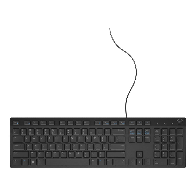 Dell Kb-216 Multimedia Usb Keyboard - Us International (Qwerty) - Black