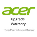 Acer Dt Upgrade Warranty 1Y To 3Y Osw For Commercial Desktops (Virtual)