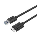Unitek Usb3.0 A-Male To Micro-B Male Cable (Y-C462Gbk - Y-C463Gbk) - 1.5M