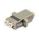 Fibre Duplex Lc Pc Multi Mode Mid Coupler Ceramic Sleeve - Beige