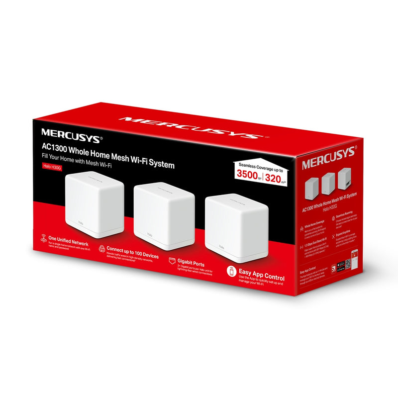 Mercusys Halo H30G AC1300 Whole Home Mesh Wi