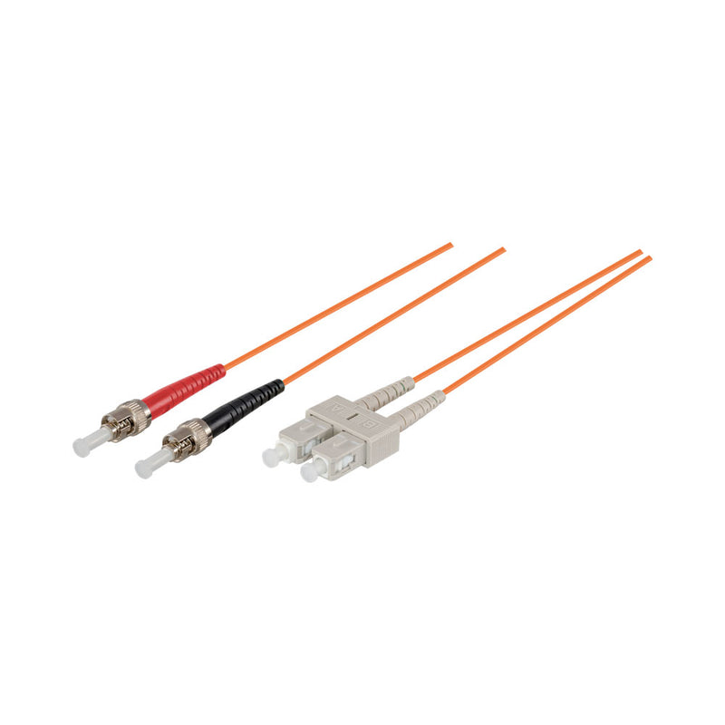 Fibre Duplex Sc St Om2 Multi Mode (50 125) Lsoh Cable - 5M