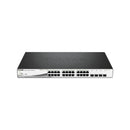 D-Link Consumer D-Link 24 Poe 10 100 1000 Ports+4Gigabit Sfp Ports