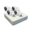 Hikvision Kit 1 Xds-7104Hqhi-K1 4 X Ds-2Ce16D0T-Irp 3.6Mm 4 X 18.3M Video And Power Cable 1 X Psu