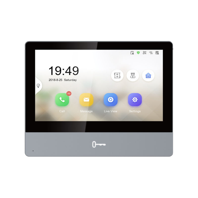 7 Touch Screen Indoor Station Poe 12vdc