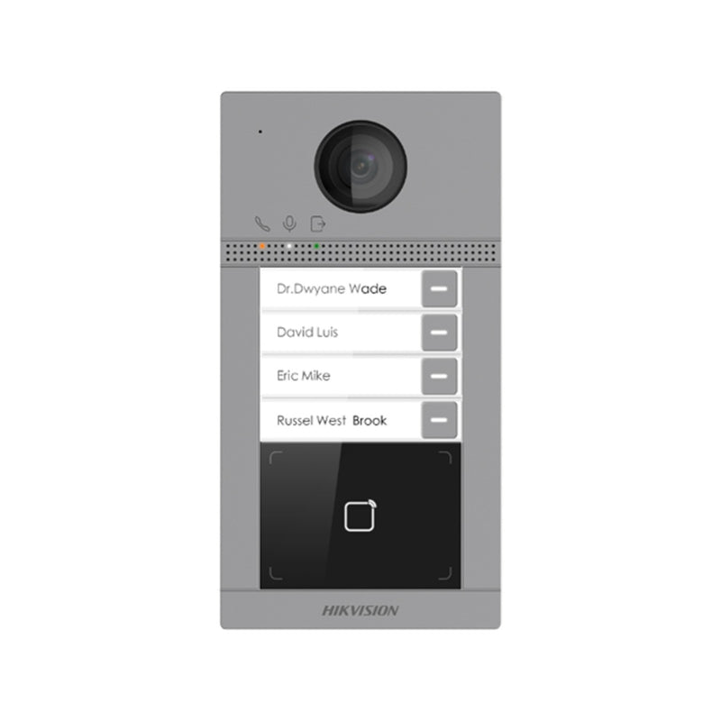 Hikvision 4 Button Metal Villa Door Station