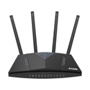 D-Link 4G Lte Ac1200 Router Cat6 Lte-A (Band40 Band3) 4 Fixed 5Dbi Antenna (2X Lte + 2X Wi-Fi) 4X Gigabit Lan 1X Gigabit Wan